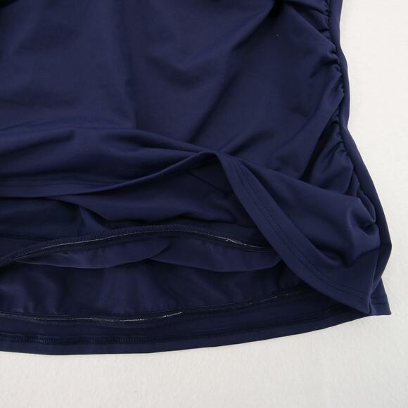 Lands' End Women's Swim Top in Navy Blue - Picture 6 of 9